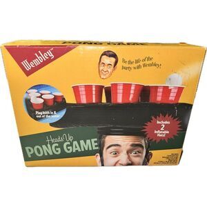 Wembley‎ Heads Up Pong Game..with 2 inflatable Hats